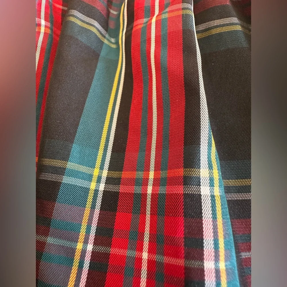 GAP Kids Plaid dress with Ruffle Accents 6-12 months